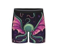 Cthulhu - Boxer imprimé mythos pour homme - Slip respirant, Cthulhu Mythos 1, L