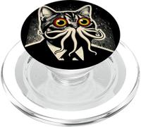Cthulhu Cat Rencontre Mythos Cosmique Feline PopSockets PopGrip pour MagSafe