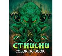 Cthulhu Coloring Book: Unveil the mysteries of the deep with coloring pages that capture the eerie and unsettling atmosphere of Cthulhu and Lovecraftian horrors.