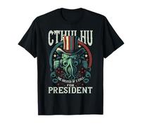 Cthulhu élu président 2024, le plus grand des deux maux T-Shirt