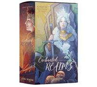 Cthulhu Project | Enchanted Realms Tarot | Deck de 78 cartes imprimées sur papier de 320 g avec finition lin et taille standard de tarot (70 x 120 mm), y compris les arcanes mineurs et arcanes majeurs