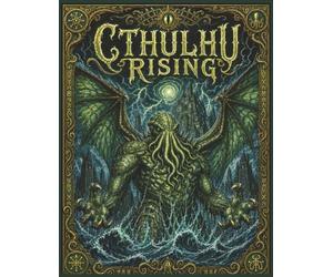 Cthulhu Rising: An H.P. Lovecraft Cosmic Horror Illustrated Bestiary and Adult Coloring Book with Lore Entries for Mythos Creatures
