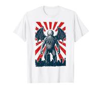 Cthulhu Tokyo Poster Vintage Eldritch Cosmic Horror T-Shirt