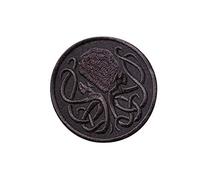 Cthulhu YOG-Sothoth Shub-Niggurath Azathoth Cthaeghya Nctosa Nctolhu Necronomicon Lovecraft The Call Darkness Satan Necronomicon3 Applique brodée à repasser