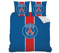 CTI Housse de Couette + taie d'oreiller 100% Coton - Maillot Paris Saint Germain (240_x_220_cm)