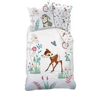 CTI Parure de lit pour enfant Motif Bambi Claire Linon Taille 40 x 60/100 x 135 cm