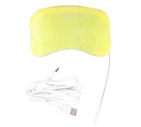 CTIRCHIU 1 Pièce Masque Yeux Chauffant USB Masque Thermique Hydratant pour Massage pour Bureau Voyages Spa