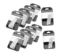 CTIRCHIU 10paquets Kit De Pose Ongles Formes Blanches Fibre Pour Extension Ongles Artificiels Outil De Manucure Pour Créer Motifs