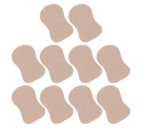 CTIRCHIU 10pcs Coussinets Anti-transpiration pour Aisselles en Coton Discret et Proche Peau, Absorbant les Odeurs, pour Adultes en Été