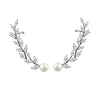 CTIRCHIU 1paire Boucles Oreilles Forme Zircons Aaa Pour Femme Élégantes Et Lumineuses Parfaites Pour Toutes Les Occasions Plaqué