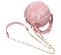 CTIRCHIU 1Pièce Petit Sac à Bandoulière Forme de Basket Ball Sac à Main Mode pour Femme et Pratique pour Shopping Fêtes et