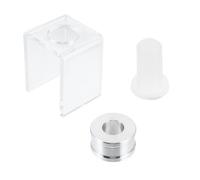 CTIRCHIU 2 Ensembles Moule à Rouge à Lèvres Moule Soi-même en Silicone Support 1 Trou Lot de Sets de Fermeture Ajustée et Étanche pour Rouge à Lèvres Présent Amusant
