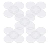 CTIRCHIU 25 Pièces de Couvercles de Montre Transparents en Acrylique Bords Polis pour Entretien et Réparation de Cadrans de Montre pour Réparation
