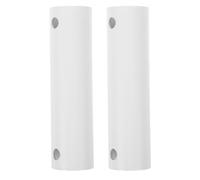 CTIRCHIU 2pcs Tige D'extension Extra Longue en Fer Blanc pour Ventilateur de Plafond, Accessoire Camping Installation Facile et Hauteur Réglable pour Bureau et Maison