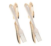 CTIRCHIU 2pièces Lot De Pinces à Cravate Pour Homme Fermoirs Cuivre Accessoires De Costume Pour Mariage Et Look Professionnel
