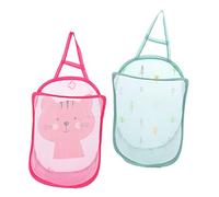 CTIRCHIU 2pièces Panier à Linge Suspendu Pliable Maille Panier à Vêtements Pratique Pour Maison Arbre Chat