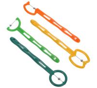 CTIRCHIU 4 Pièces Outils Entraînement Langue pour Garçon Fille Exercices de Muscles Oraux pour la Prononciation Communication Développement Santé Bucco et Langue
