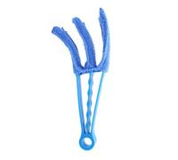 CTIRCHIU 5 Pièces Set de Brosses Nettoyantes Multifonctions pour Stores avec Manches PP et Housses Microfibre Lavables pour Stores Climatiseurs et Surfaces Délicates