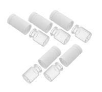 CTIRCHIU 5pièces Flacons De Voyage Avec Séparation Eau Et Huile De Récipients Rechargeables Pour Soins Peau Et Cosmétiques Pour Lotions Et Huiles Capillaires