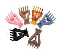 CTIRCHIU 6 Pièces Triangle Claw Hair Clips Non-slip Root Lifting Jaw Clamp Volumizing Styling Tools For Women
