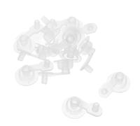 CTIRCHIU Accessoires de Bouée en Plastique 20pcs Valve de Bouée pour Piscine Gonflable, Embout d'air Anti-Fuite Solide, pour Fête Estivale et Gonflage Rapide