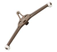 CTIRCHIU Anneau de Support Pivotant pour Plateau Tournant Micro-ondes, Support Triangulaire en Plastique Stable et Compatible pour Plateau Tournant Plat en Verre de Micro-ondes