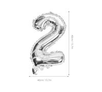 CTIRCHIU Ballons Aluminium «Bonjour 2025» Argentés Ensemble Décoratif pour Fête du Nouvel An et Remise de Diplômes Ballons Chiffres et Lettres Résistants Accessoires Décoratifs Festifs