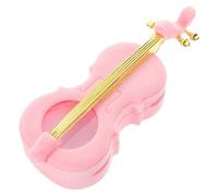 CTIRCHIU Boîte à Bijoux Petite Coffret Violon Portable pour Rangement Boucles Oreilles Colliers et Bracelets Étui Léger pour Femme Organisation Pratique des Bijoux
