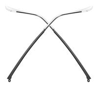 CTIRCHIU Branches de Lunettes de Remplacement en Métal et Résine Kit de Réparation 1 Paire Design Profilé et Résistance aux Chocs pour Lunettes de Soleil