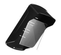 CTIRCHIU Cache-sonnette Étanche en Plastique Robuste, Protection Anti-pluie Couvercle Rabattable, Taille Longue Adaptée aux Sonnettes Vidéo sans Fil, Usage Extérieur pour Systèmes