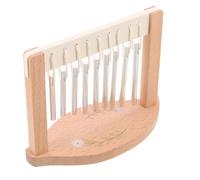 CTIRCHIU Carillon Éolien à 9 Notes en Métal, Instruments de Percussion et Carillons Portatifs pour Méditation, Yoga et Jardin, Cloche de pour Maison