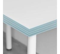 CTIRCHIU Coussinets D’Échelle Auto-Adhésifs pour Lits Superposés Protection D’Angle en Mousse Double Couche Tapis de Marche Léger Bleu Clair Accessoire Antidérapant pour Escaliers et