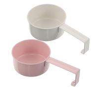 CTIRCHIU Cuillères à Lessive Pratique et Prise en Main Confortable Design Suspendu en Métal 2pcs pour Dosage Précis de Poudre et Liquide de Lavage