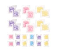 CTIRCHIU de Perles Parfumées Linge Microcapsules D'essence Adoucissant Textile et Anti-statique 100 Sachets Couleur Aléatoire Parfum Frais Solide en Machine ou Lavage
