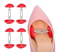 CTIRCHIU Élargisseur de Chaussures pour Maintenir la Forme en ABS Réglable Rouge 4pcs et Prolonger la Durée de Vie des Chaussures