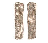 CTIRCHIU Hamacs pour Reptiles et Lézards Maille Dense 2 Pièces en Herbe Marine Tissée la Main pour Nids Confortables et Décor Naturel