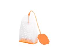CTIRCHIU Infuseur à Thé en Silicone Réutilisable Manche Long, Passoire Fine pour Sachets de Thé et Feuilles en Vrac, pour Mugs et Tea Party