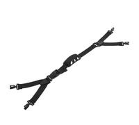 CTIRCHIU Jugulaire de Casque de Chantier Réglable en Nylon Boucle de Protection Y, Sangle de Remplacement Noire pour Casque de Sécurité, Adaptée Moto et Vélo Électrique, Accessoire