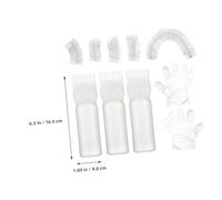 CTIRCHIU Kit Complet de Coloration et Décoloration Cheveux avec Applicateur Flexible Pinceau et Accessoires pour Salon et Maison Adapté à Tous Types de Cheveux Longs Courts Bouclés ou
