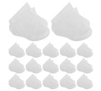 CTIRCHIU Lot de 50 Paires de Chaussettes Hydratantes en Non-tissé Blanc, Méthode Simple et Étanche, pour Usage Quotidien et Spa