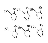 CTIRCHIU Lot de 6 Bandeaux Antennes de Tentacules de Fourmi Noir, Accessoires pour Cheveux Cosplay Halloween, Chignon Costume Fête pour Garçon et Filles et Adultes