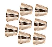 CTIRCHIU Lot de 8 Pinces à Cheveux pour Queue de Cheval en Abs Design Unique, Grosse Durabilité et Gain de Temps, Accessoires pour Fête et Shopping