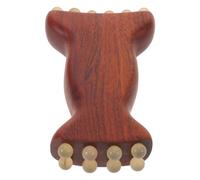 CTIRCHIU Massageur Points Bois Massage Marron en avec Facial des Stimulation de D'acupression Gua Sha et pour Routine Soin Cou