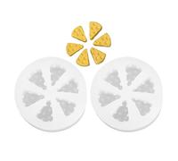 CTIRCHIU Moule à Chocolat Mini en Silicone 2 Pièces Petit Format D18 Moule à Bougie DIY Résistant et Sûr Maison et Desserts Gourmands