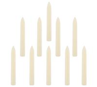 CTIRCHIU Outils de Reliure Plastique Beige 10pcs pour Pliage et Rainage, Conçus pour Fabrication de Livres et Cartes, Usage Manuel