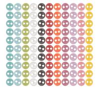 CTIRCHIU Petits Boutons Accessoires Couture Créatifs et Décoratifs en Résine 4mm 100 Pièces pour Vêtements de Poupée