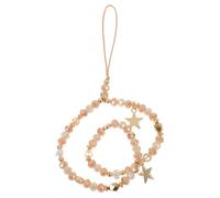 CTIRCHIU Phone Charm Bracelet Strap With Beads Anti-slip Star Pendant Phone Lanyard Wrist Strap Practical And Lightweight Mobile Accessory