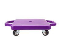 CTIRCHIU Planche à roulettes Assise pour Garçon et Filles avec Poignées Sécurisées et Roues en Plastique 360°, pour Entraînement Sensori-Moteur en Activités Extérieures pour Garçons