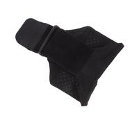 CTIRCHIU Pochette de Jambe Élastique pour Téléphone Portable Sport, Support de Téléphone Ajustable, Matériau Respirant Léger, Taille Réglable, Couleur Noire, pour Course à Pied