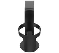 CTIRCHIU Porte-gobelet Portable en Plastique Noir, Support pour Bouteille et Tasse, Fixation sur Porte et Vitre de Voiture, Adapté Siège Auto et Camping-Car, Accessoire Pratique Voiture